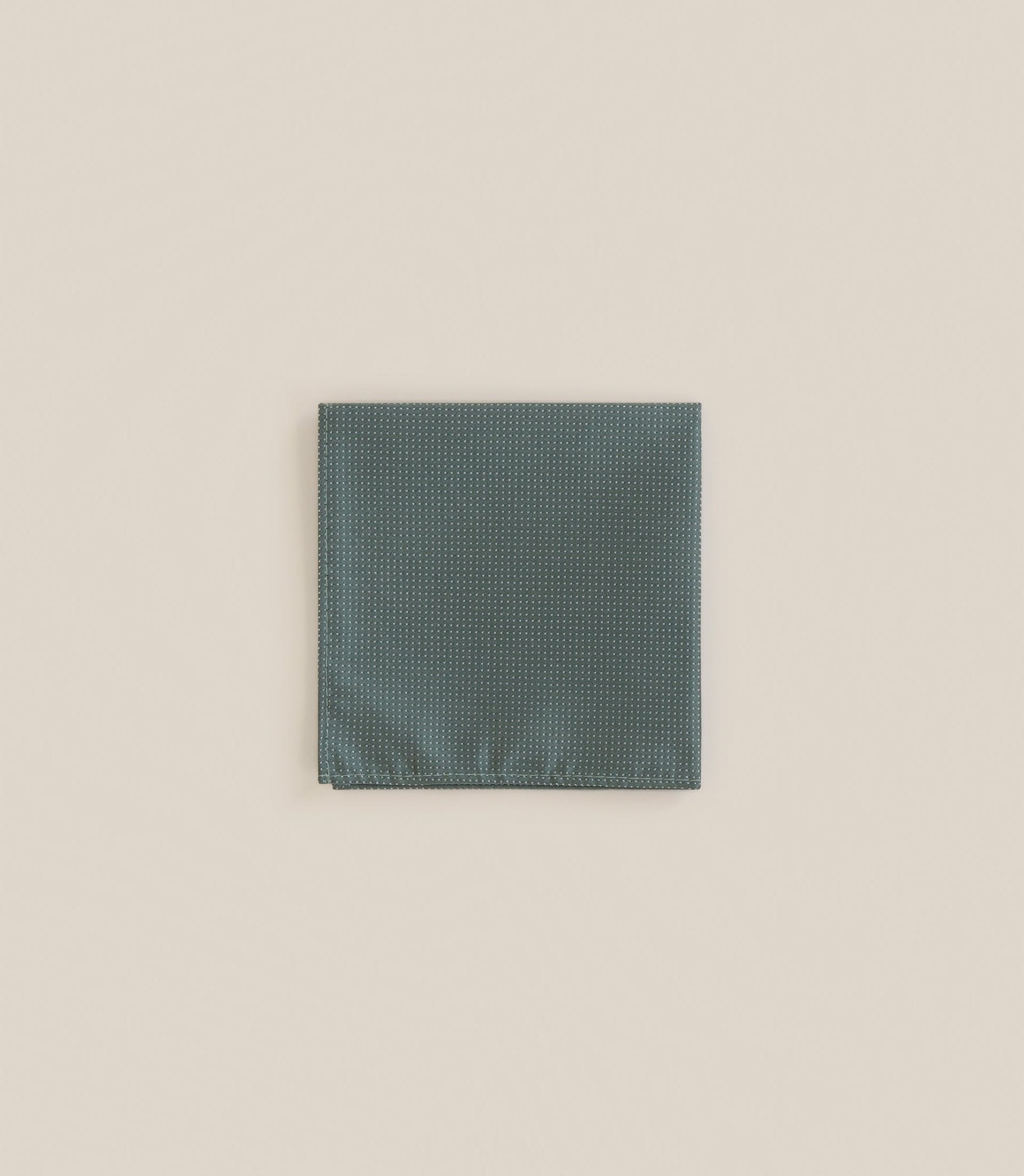 Pochette à micro motifs verte - IZAC