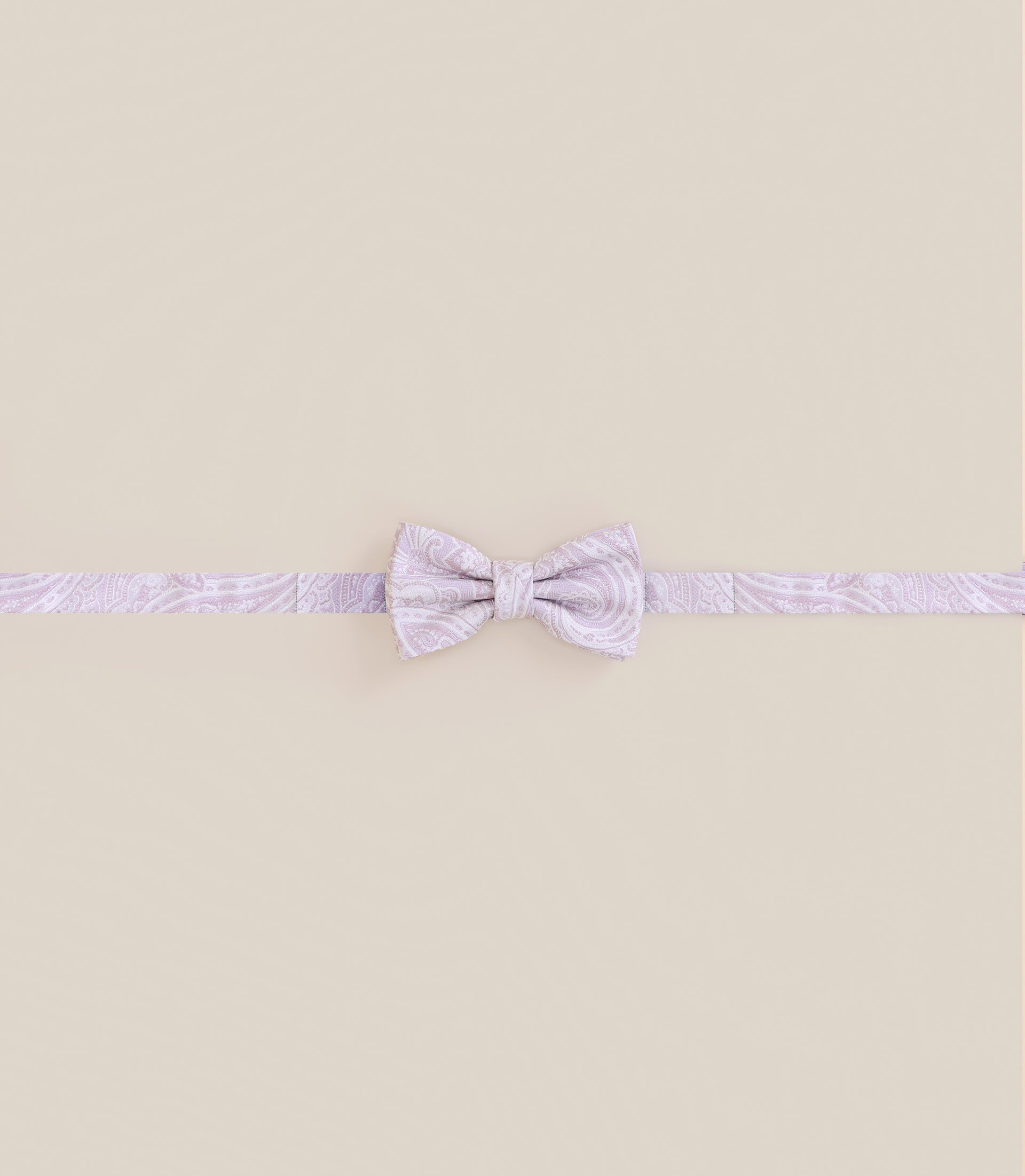 Noeud papillon paisley rose - IZAC