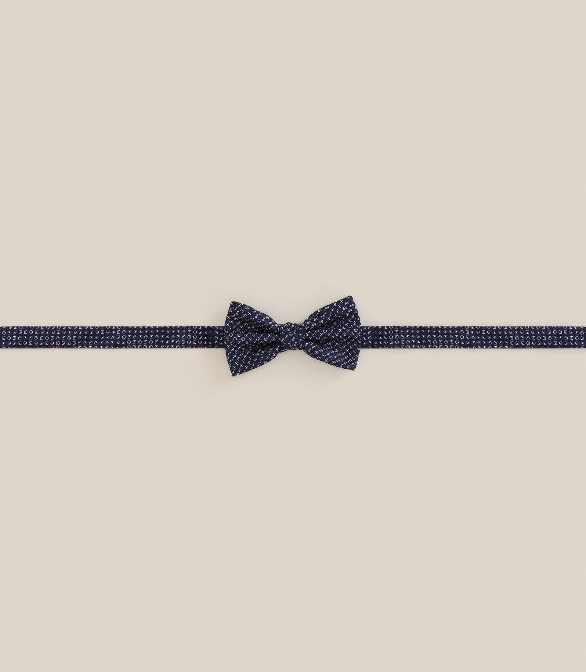 Noeud papillon tissu fantaisie marine - IZAC