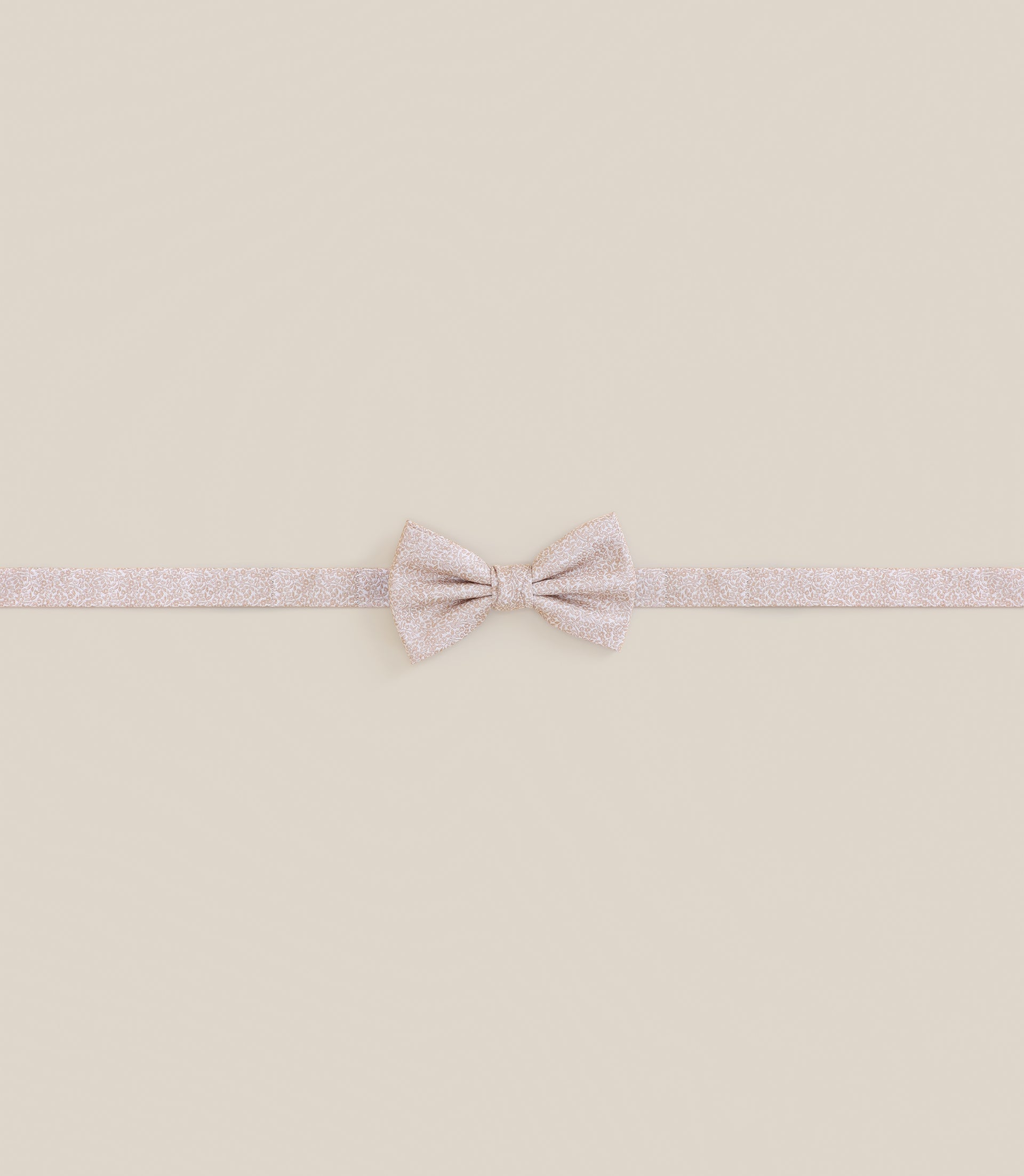 Noeud papillon beige - IZAC