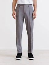 Pantalon ville en tissu technique taupe - IZAC