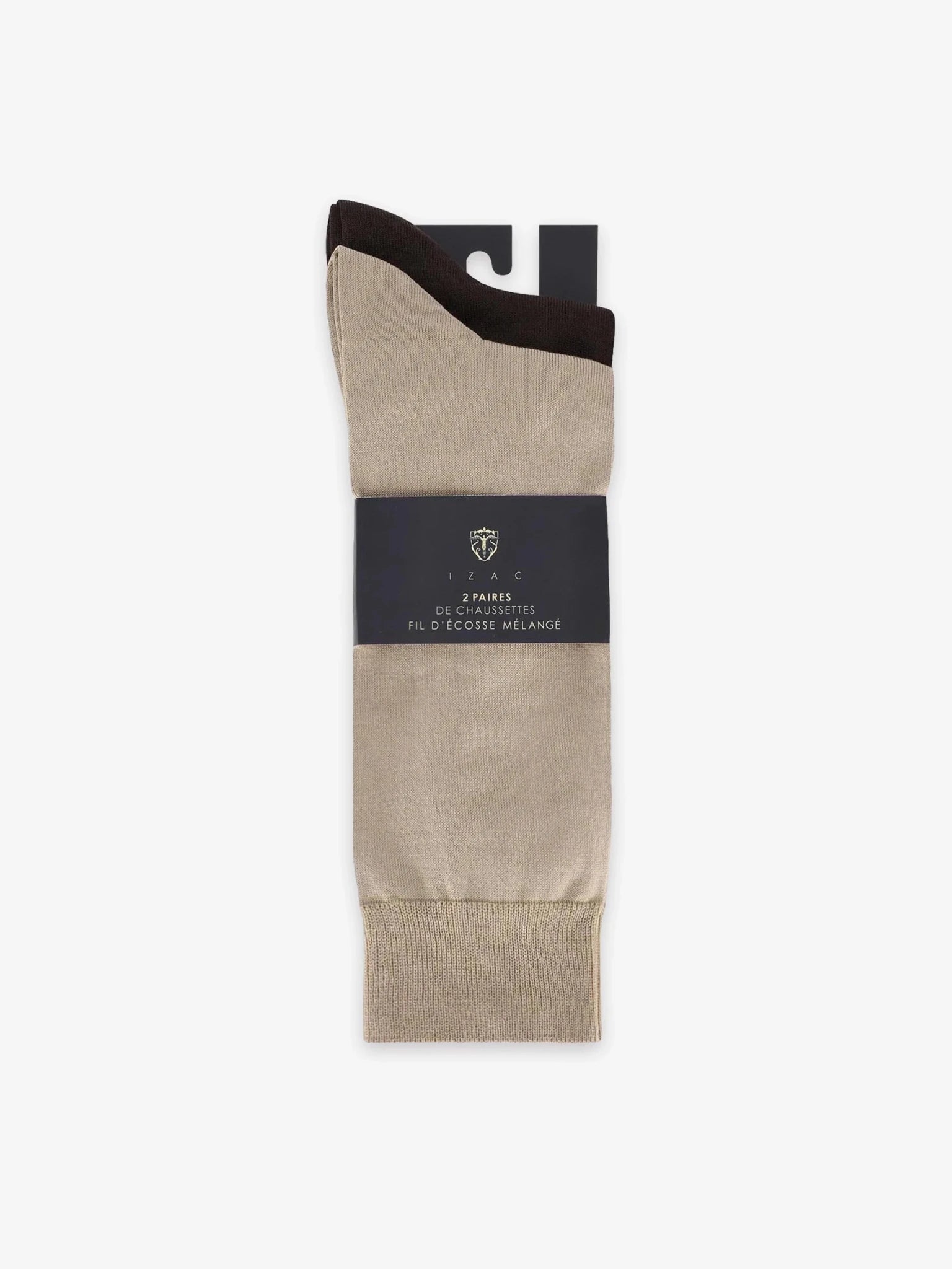 Pack de chaussettes beige - IZAC