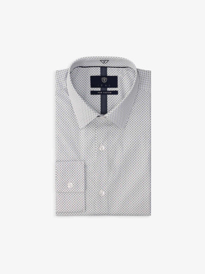 Chemise fantaisie blanche - IZAC