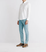Chemise avec col boutonné blanche - IZAC