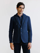 Veste en maille marine - IZAC