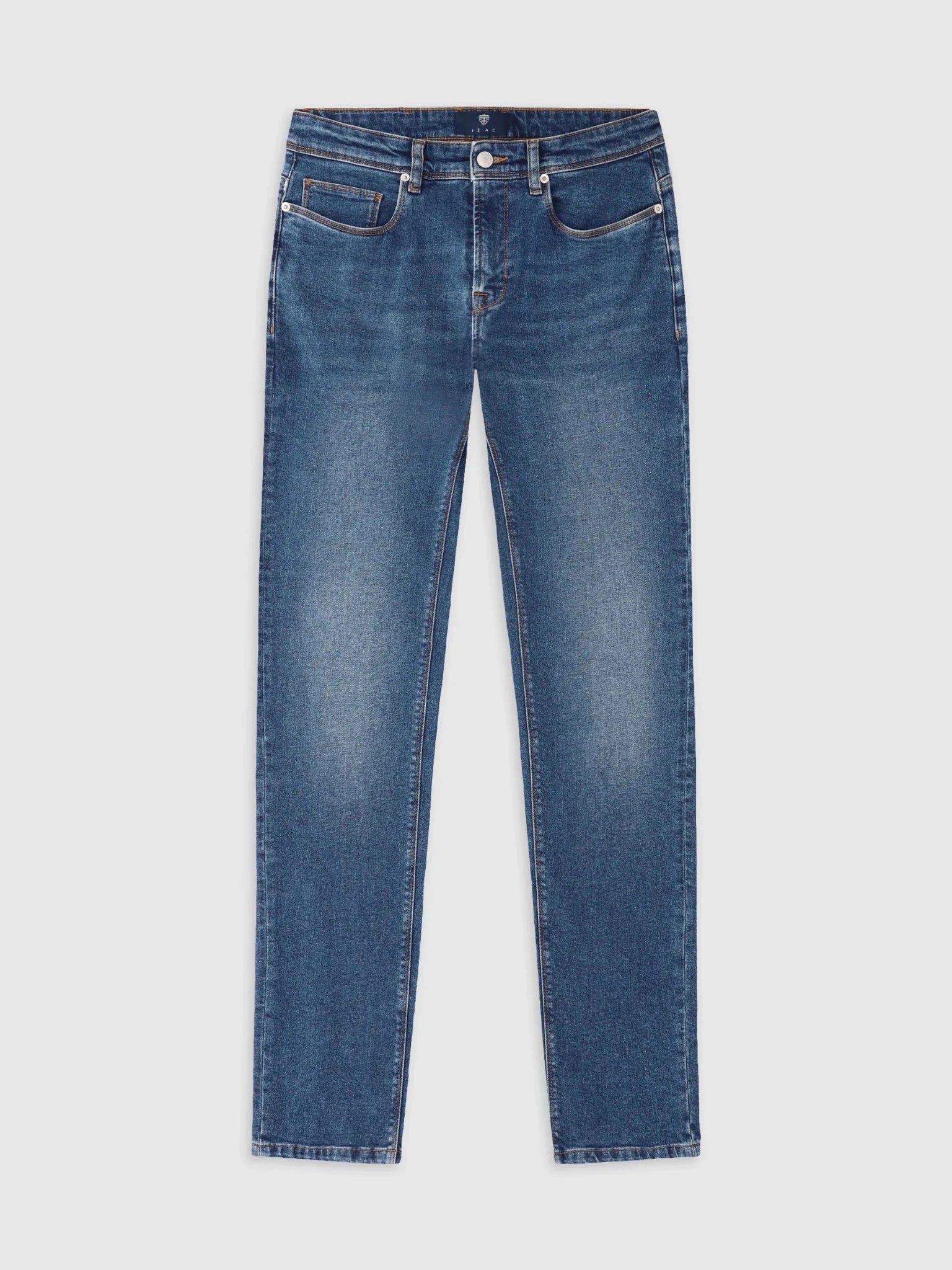 Jean 5 poches bleu moyen - IZAC