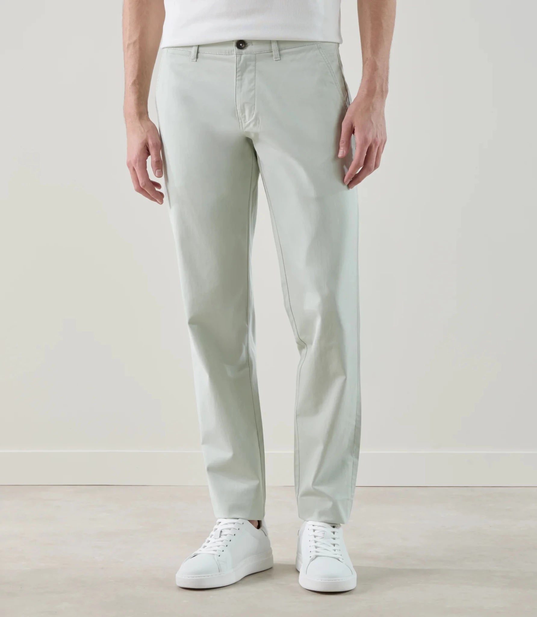Pantalon chino vert clair - IZAC