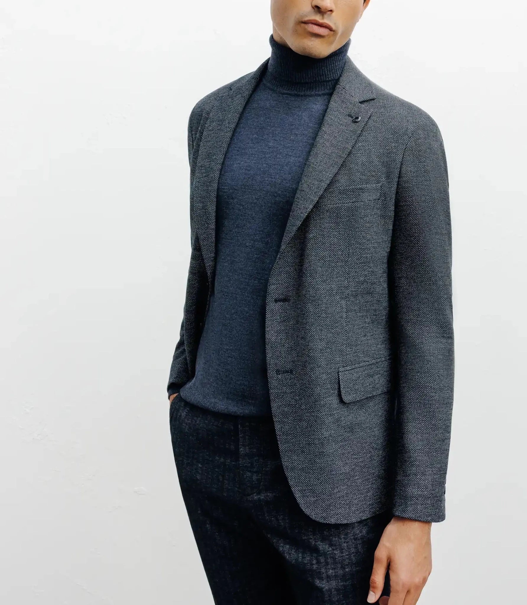 Veste casual marine - IZAC