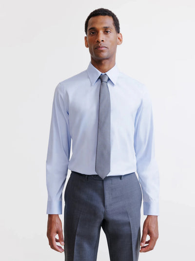 Chemise col français ciel - IZAC