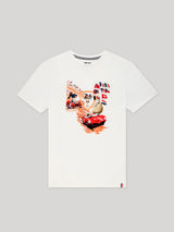 T-shirt col rond blanc 24h Le Mans - IZAC