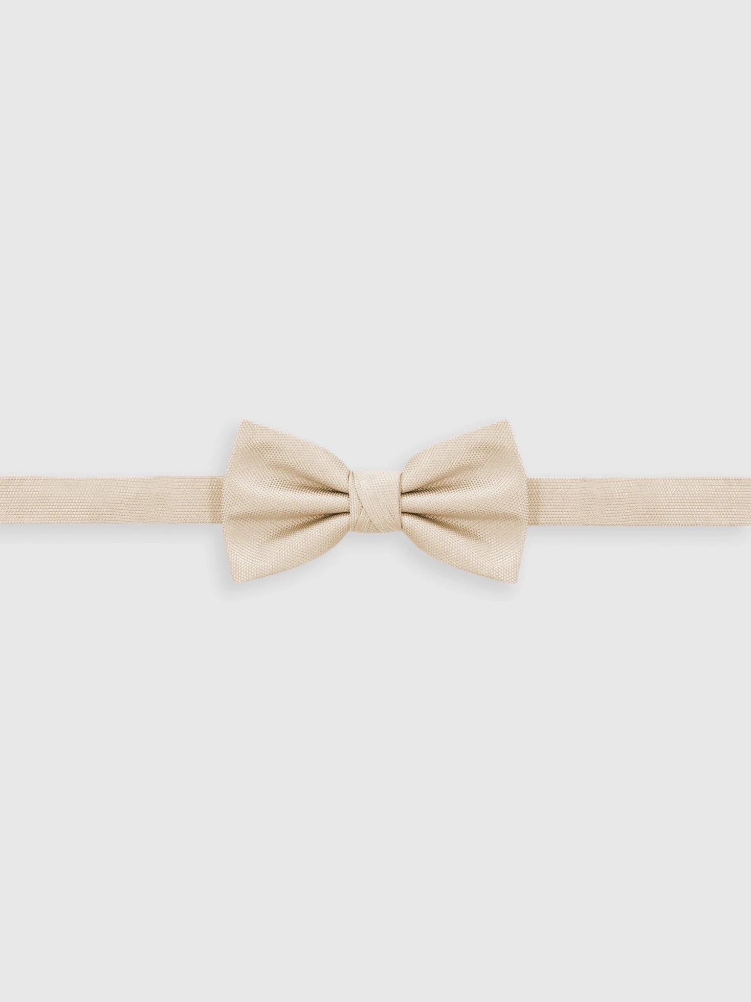 Nœud papillon beige - IZAC