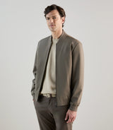 Blouson col teddy taupe - IZAC