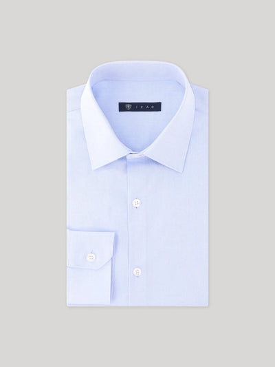 Chemise ville easy iron ciel - IZAC