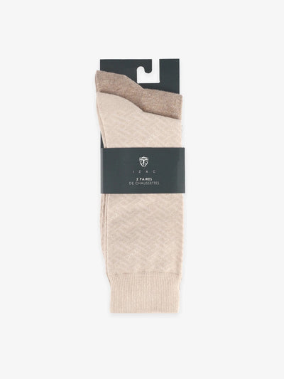 Pack de chaussettes beiges - IZAC