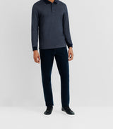 Polo en maille marine - IZAC