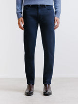 Jean 5 poches slim marine