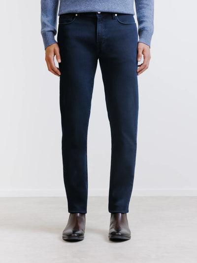 Jean 5 poches slim marine