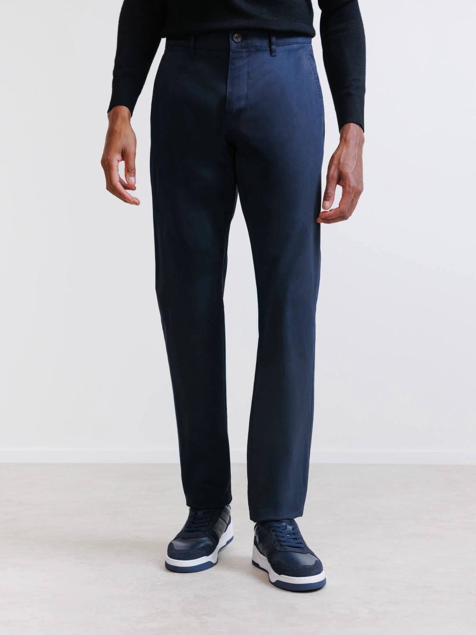 Pantalon chino marine - IZAC