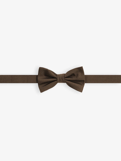 Nœud papillon fantaisie marron - IZAC