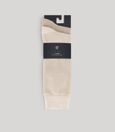 Pack de chaussettes écru - IZAC