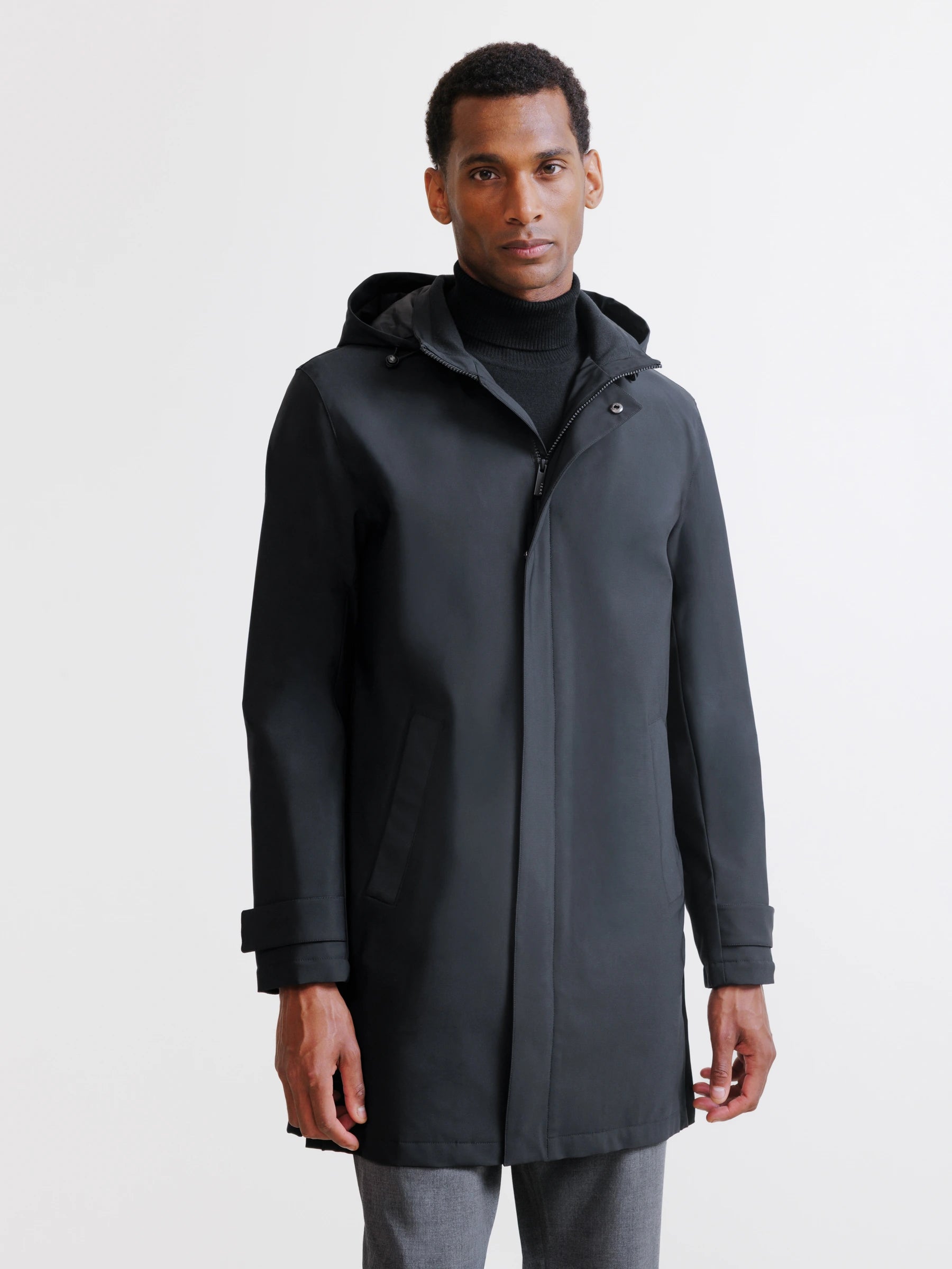 Parka légère noire