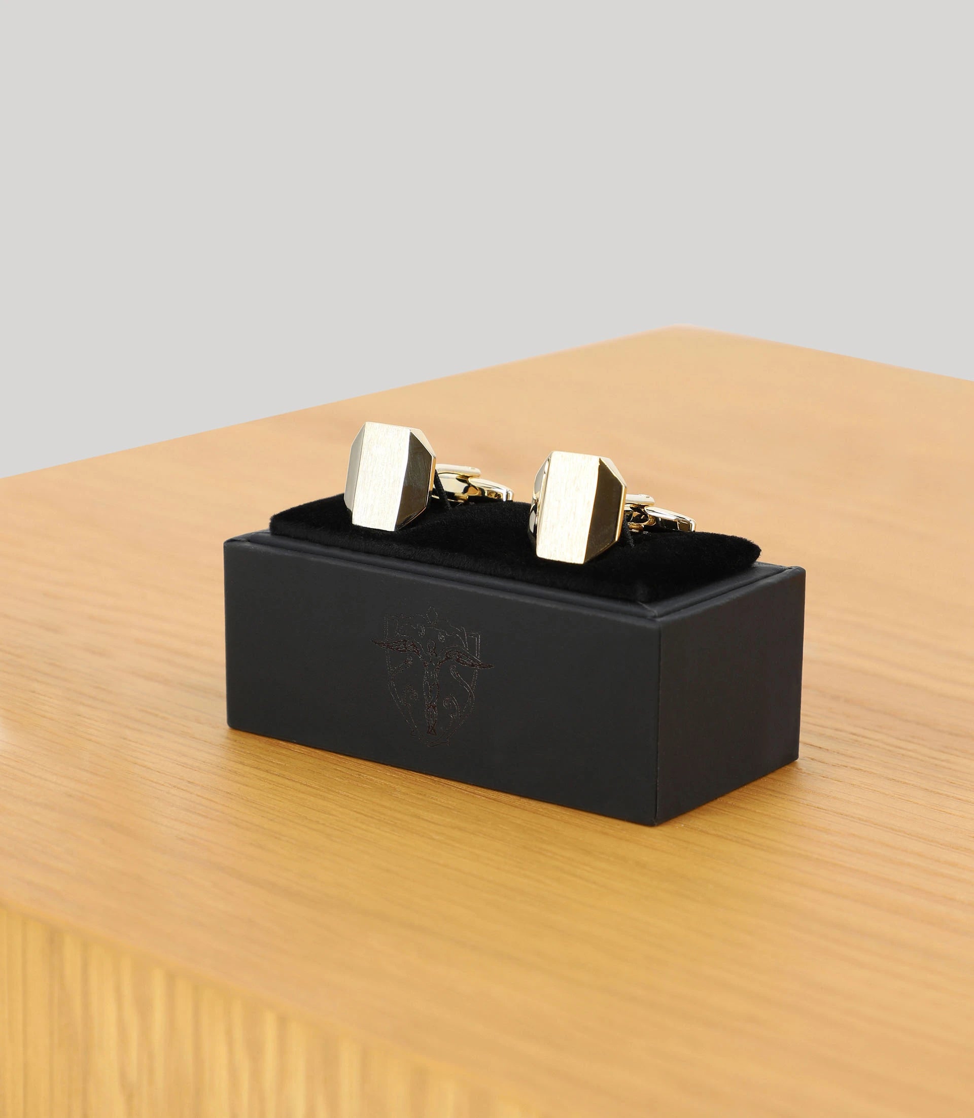 Boutons de manchette or - IZAC