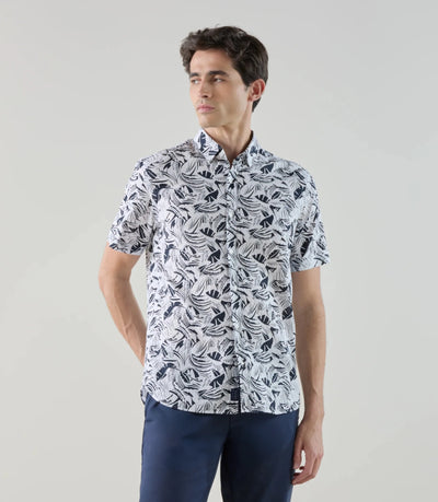 Chemise fantaisie marine - IZAC