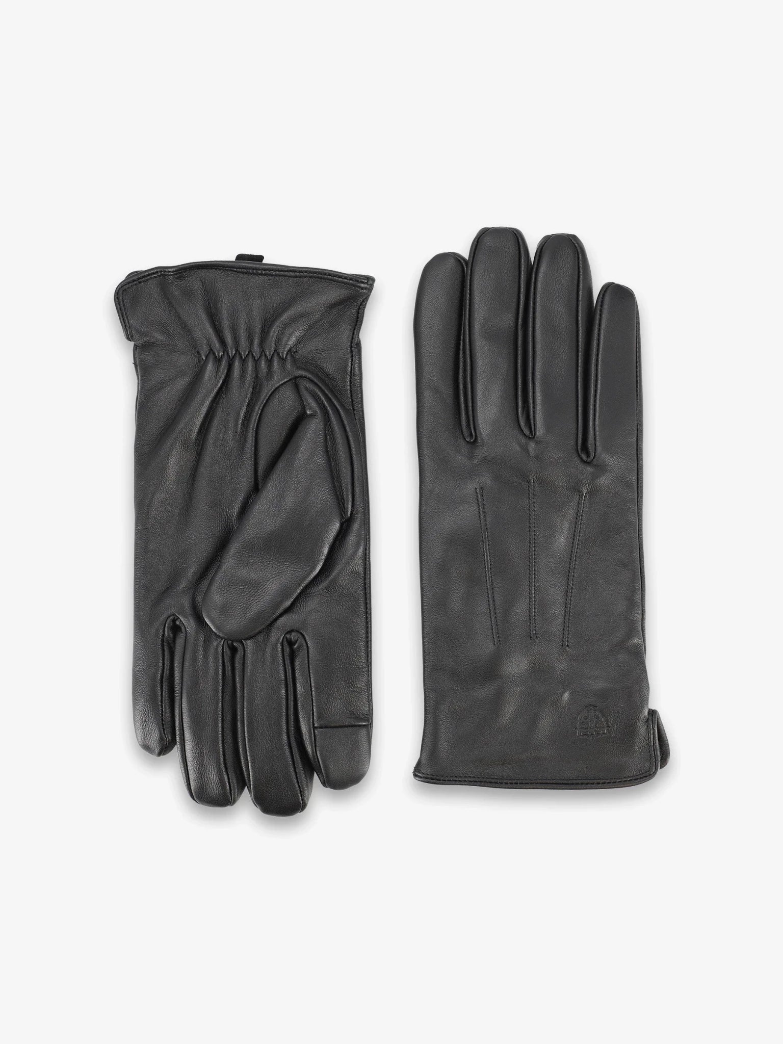 Gants en cuir noir - IZAC