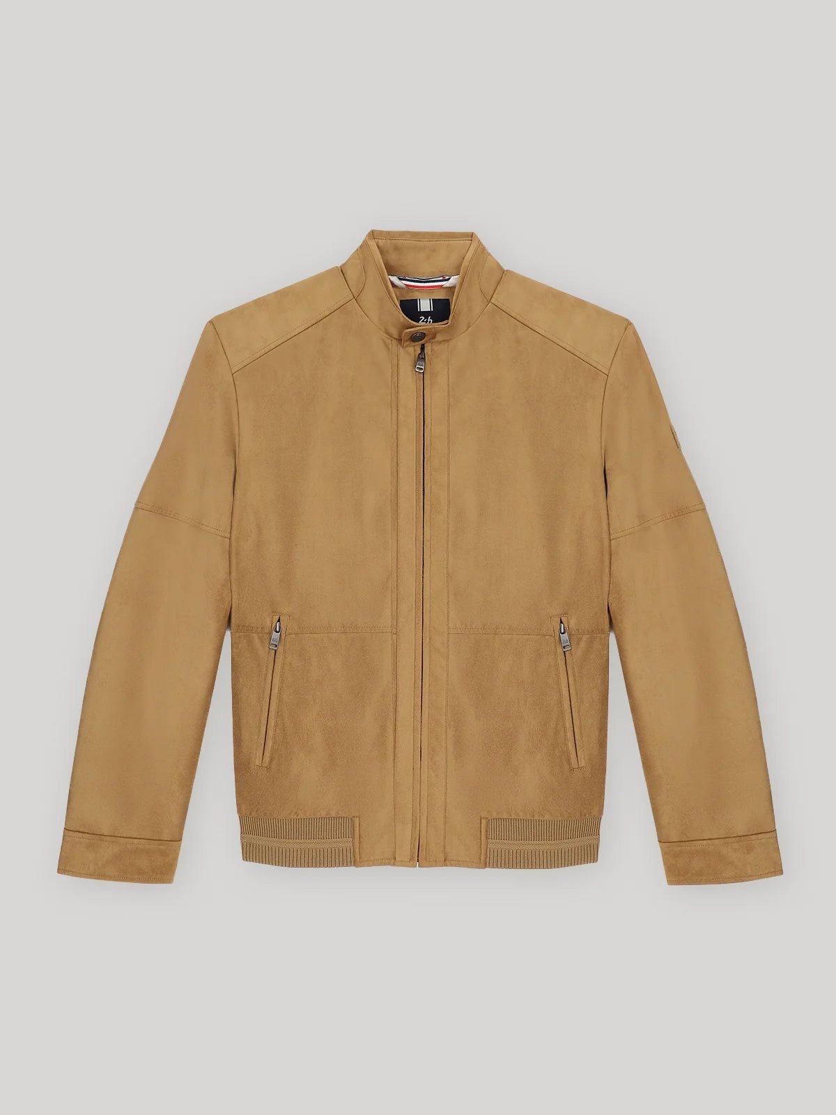 Blouson col motard camel 24h Le Mans - IZAC