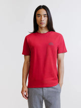 T-shirt à manches courtes rouge foncé - IZAC