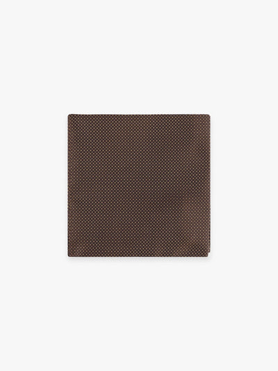Pochette fantaisie marron - IZAC
