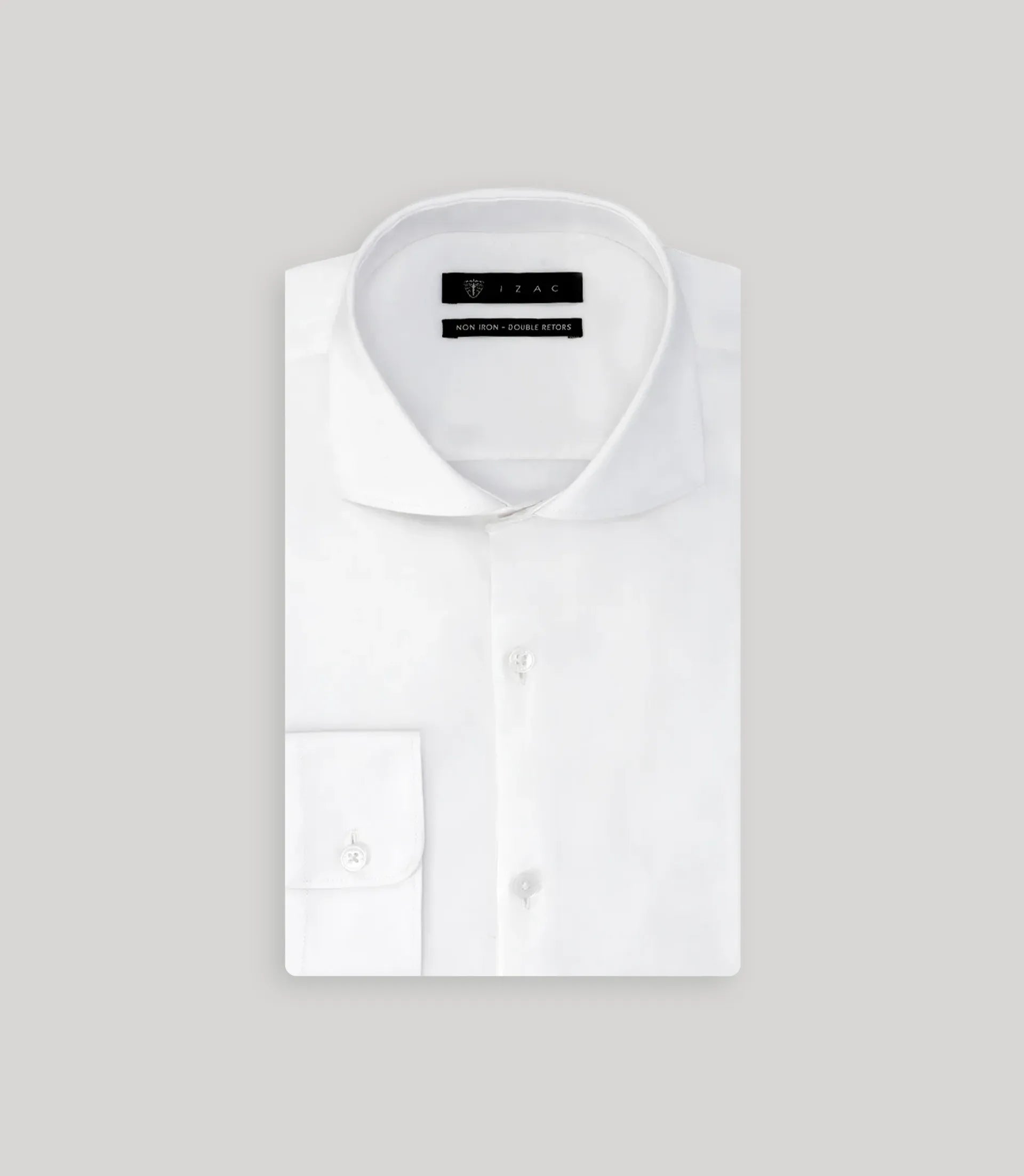 Chemise ville non iron blanc - IZAC