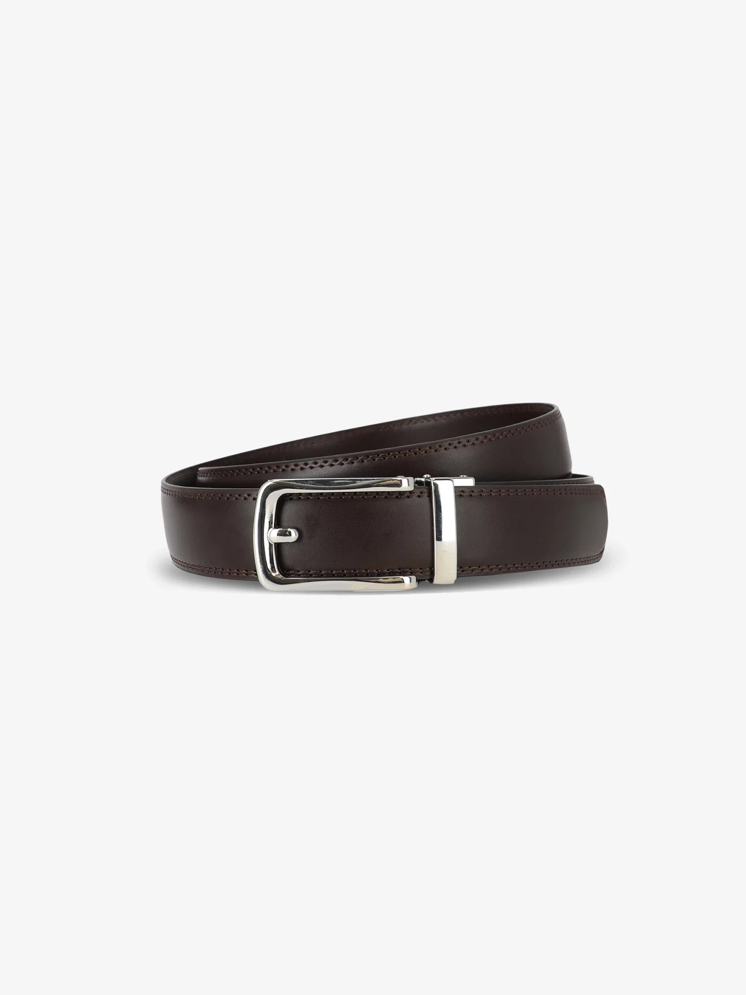 Ceinture à cliquet marron - IZAC