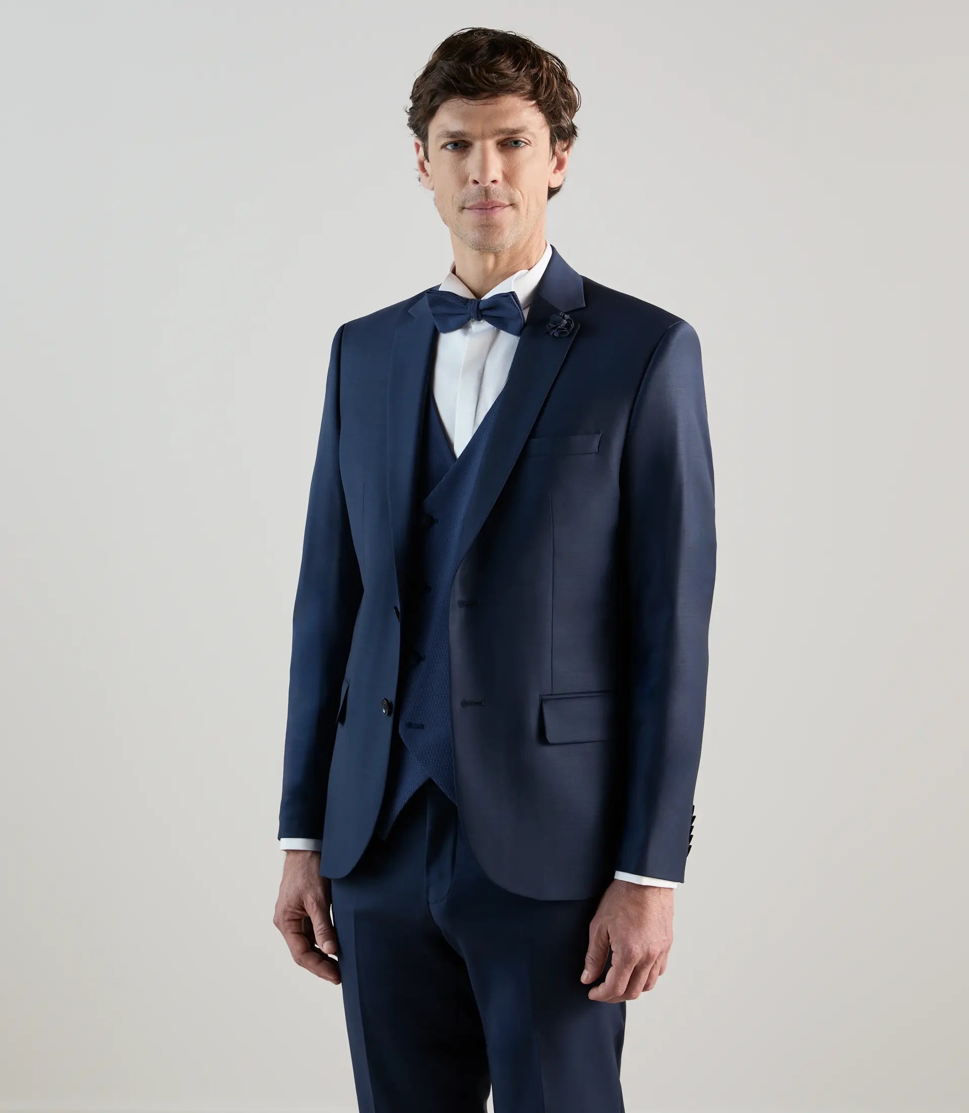 Costume 3 pièces de cérémonie bleu marine - IZAC