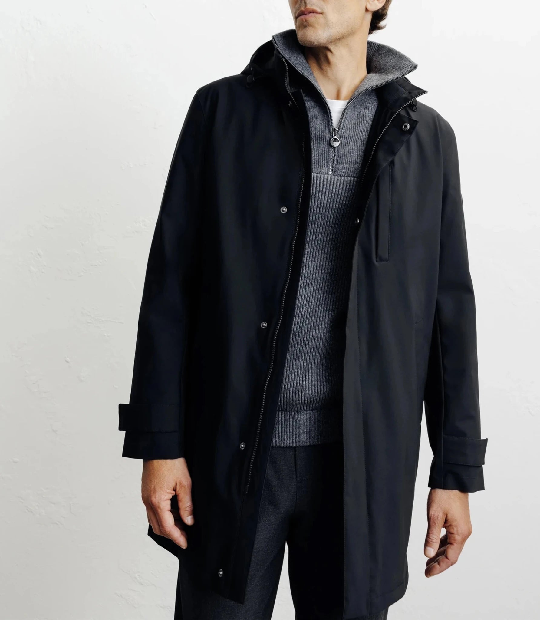 Parka légère noir - IZAC