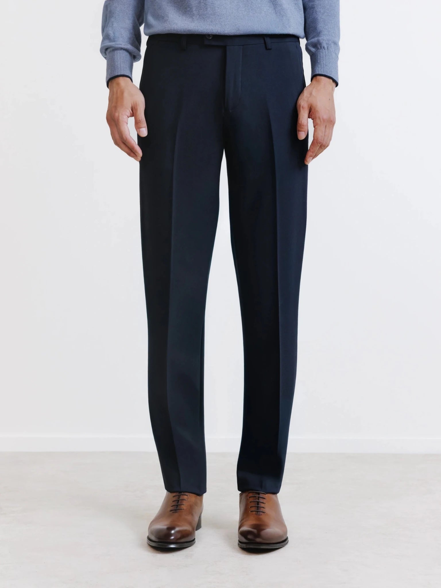 Pantalon ville lavable marine - IZAC