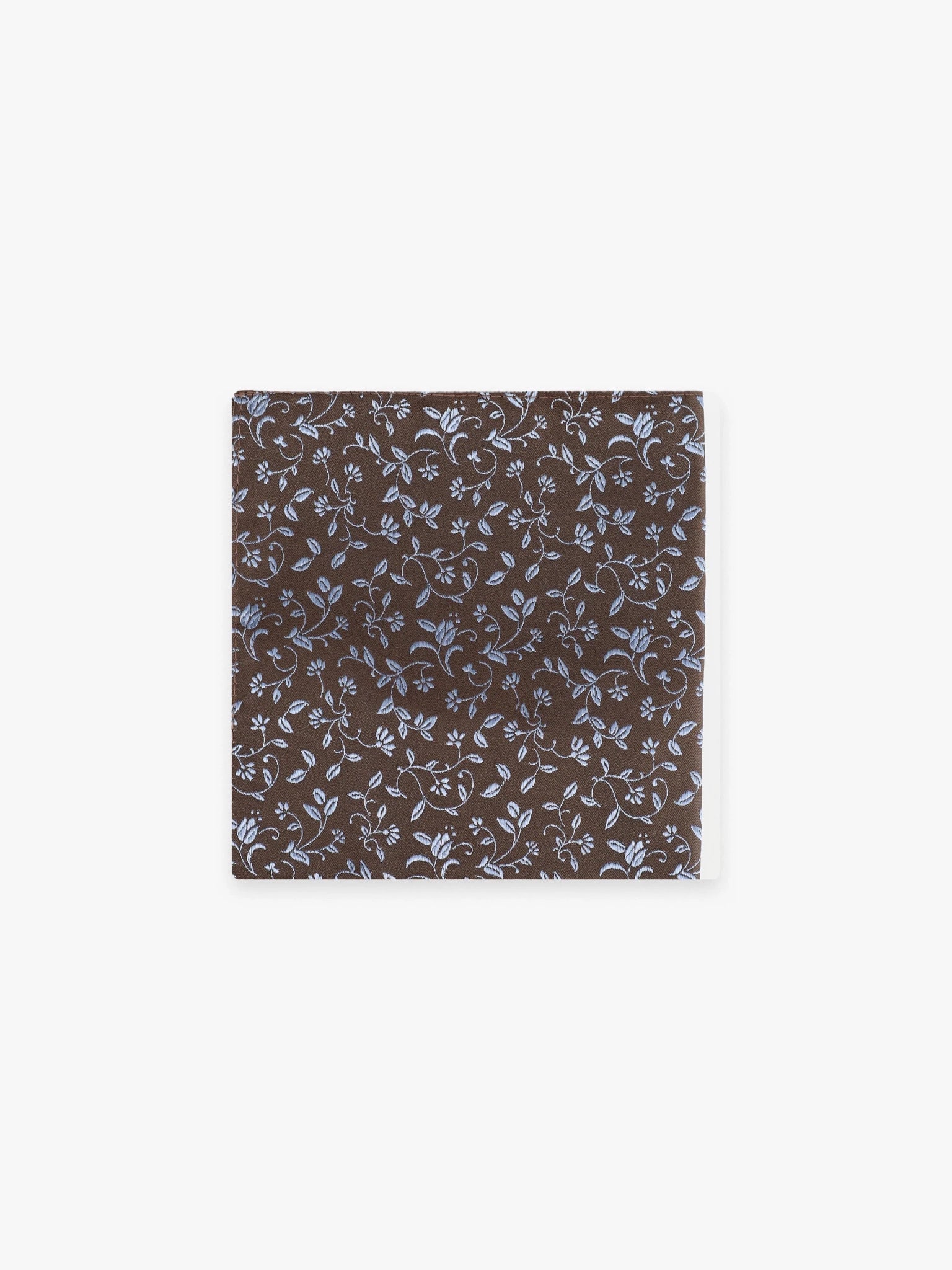 Pochette fantaisie marron - IZAC
