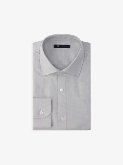 Chemise non iron grise - IZAC