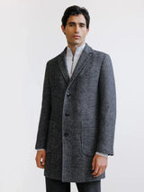 Manteau 3 boutons noir - IZAC