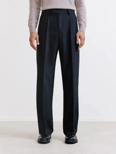Pantalon taille haute noir - IZAC