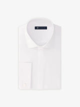 Chemise en satin de coton blanche - IZAC