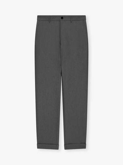 Pantalon avec taille élastiquée anthracite - IZAC