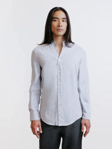 Chemise en flanelle grise - IZAC