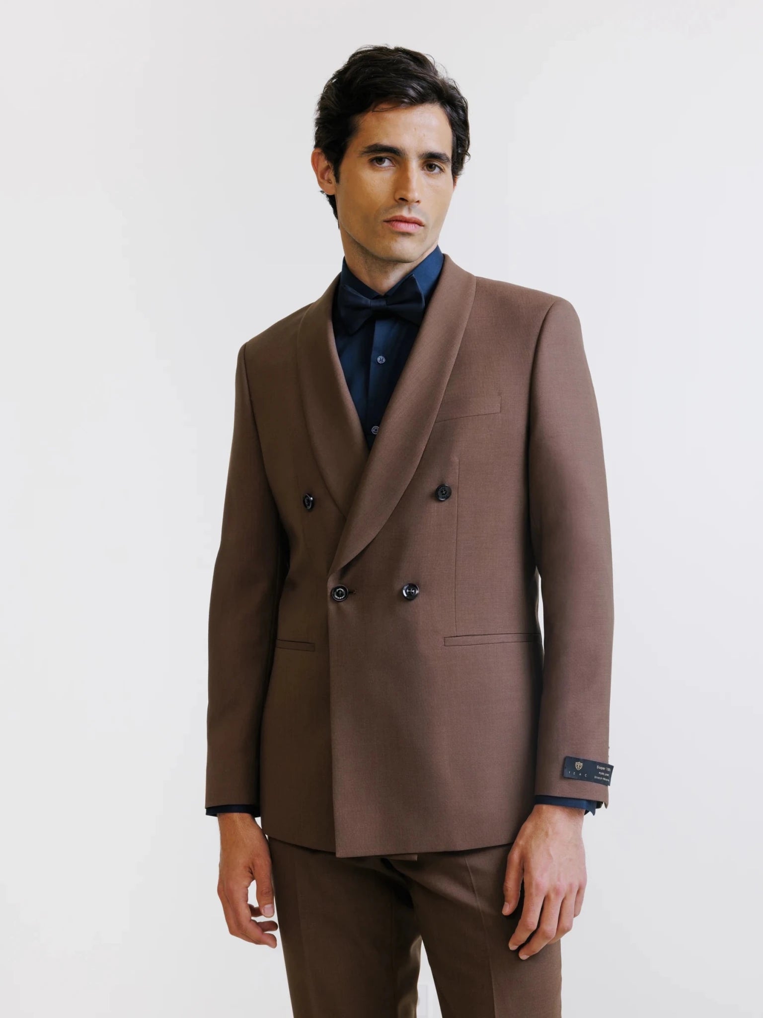 Costume croisé bronze - IZAC