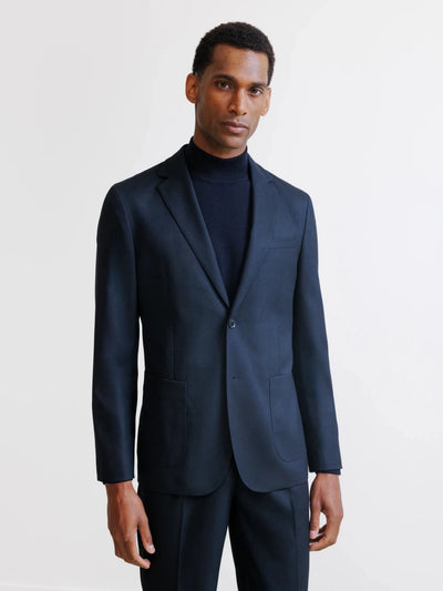 Veste 2 boutons marine - IZAC