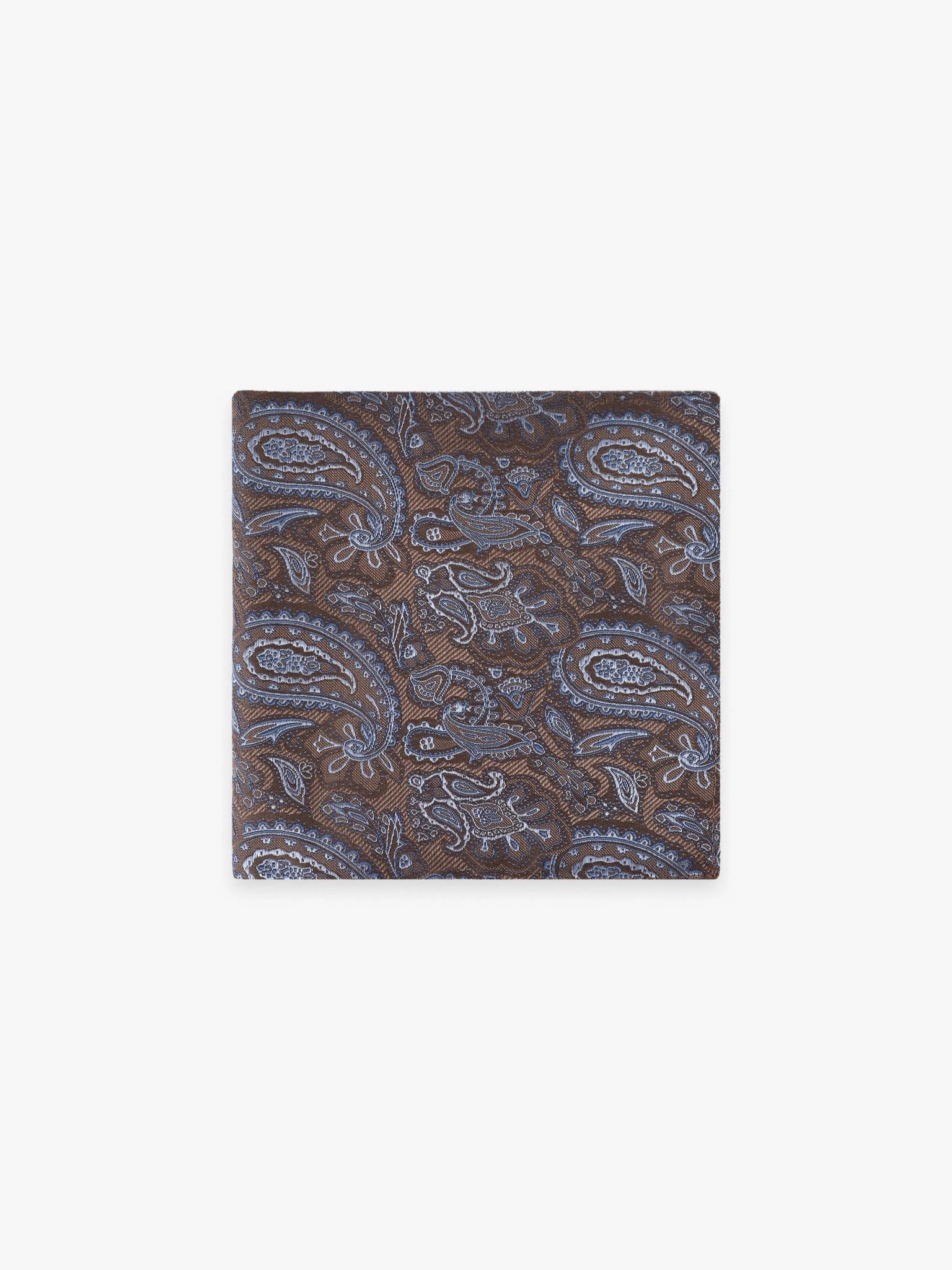 Pochette fantaisie marron - IZAC