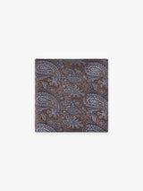 Pochette fantaisie marron - IZAC
