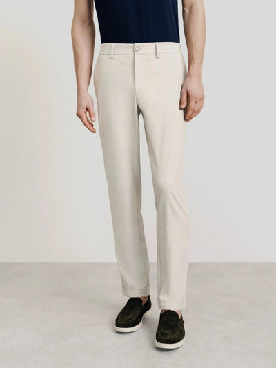 Pantalon casual écru - IZAC