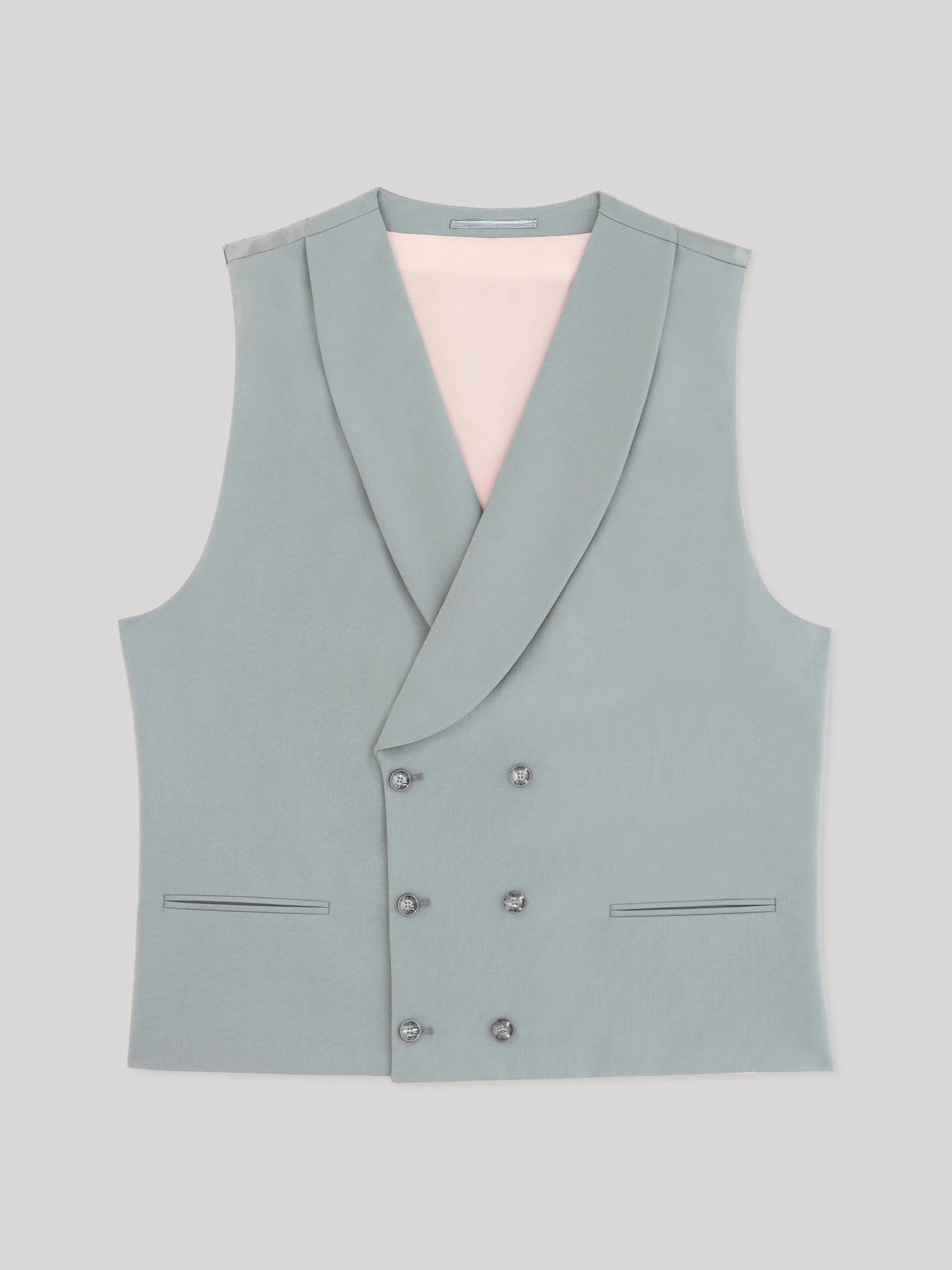 Gilet ville en laine majoritaire vert clair - IZAC