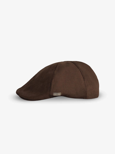 Gavroche unie en suede marron - IZAC